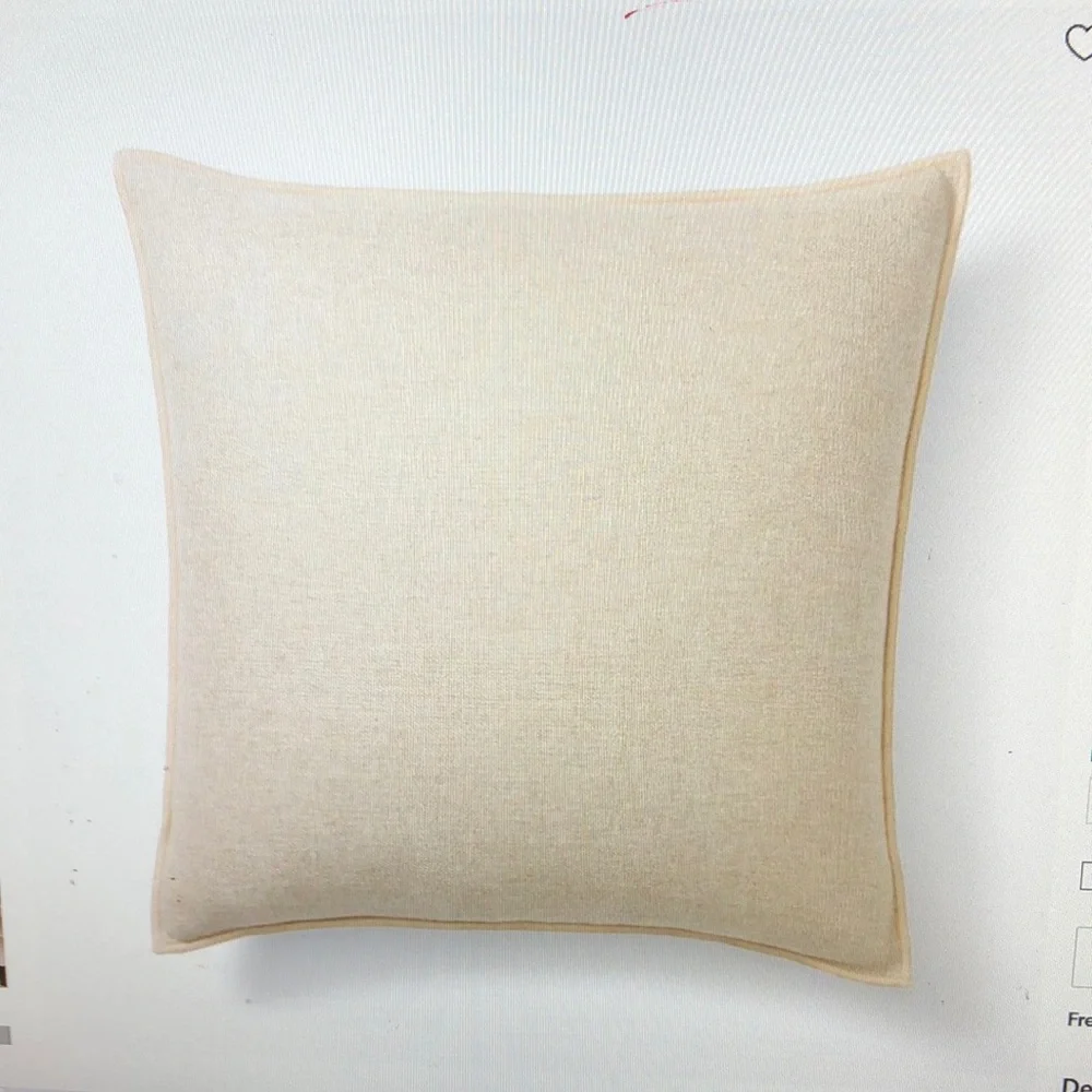 West Elm Classic Linen Throw Pillow Set of 2
Color: Natural Flax Linen - Picture 2 of 4